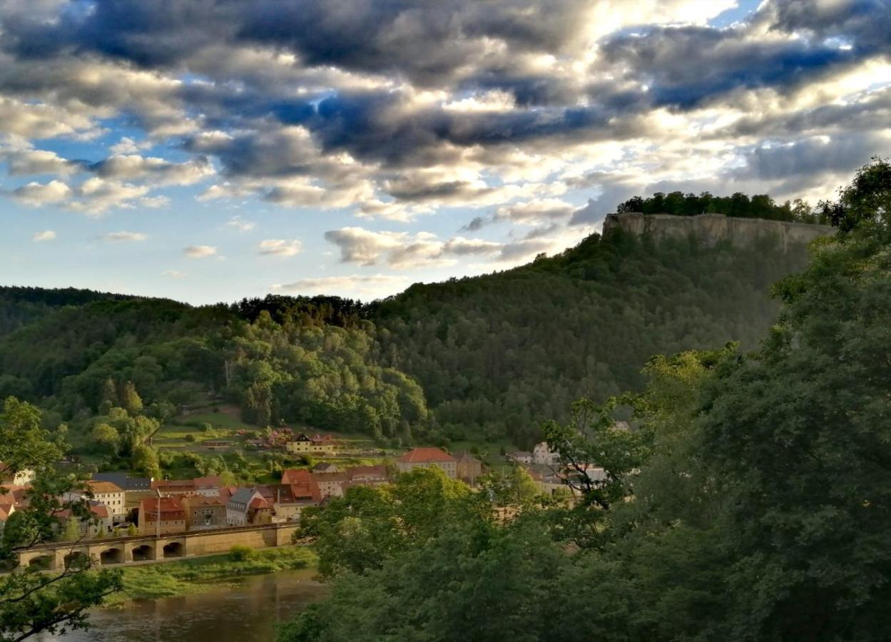 Luxusboofe - Ferienhaus Am Lilienstein 柯尼希施泰因易北 外观 照片